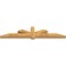 Ekena Millwork Kennewick Rough Sawn Timber Gable Bracket, Western Red Cedar, 108"W x 22"H x 6"D x 6"F, 5/12 Pitch GBW108X22X0606KEN00RWR - alternate 5
